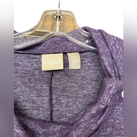 Chicos Cozysoft Tunic. Size 2 - Picture 4 of 4
